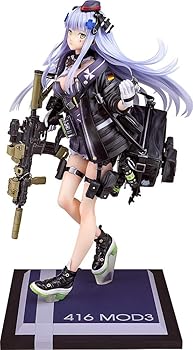 【中古】ドールズフロントライン 416 MOD3 重傷Ver. 17スケール ABS&PVC製 塗装済み完成品フィギュア 専用台座