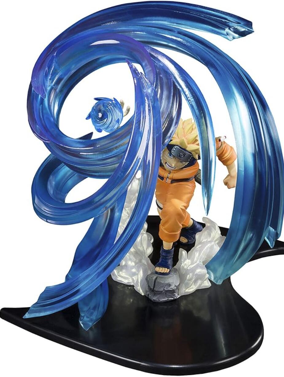 【中古】【39shop】フィギュアーツZERO★NARUTO‐ナルト‐ 疾風伝 うずまきナルト-螺旋丸- 絆Relation 約175mm PVC&ABS製 塗装済み完成品フィギュア（非常に良い）｜ドリエム店