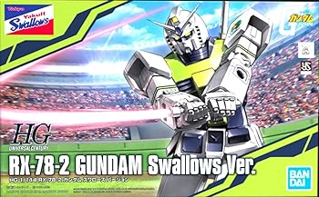 【中古】バンダイBANDAI HG 1144 RX-78-2ガンダム スワローズバージョン