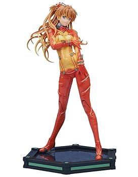 【中古】ヱヴァンゲリヲン新劇場版:破 式波・アスカ・ラングレー テスト用プラグスーツVer. 14スケール PVC製 塗装済み 完成品 フィギュア