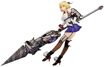 【中古】GOD EATER 3 クレア・ヴィクトリアス 17スケール PVC製 塗装済み 完成品 フィギュア画像