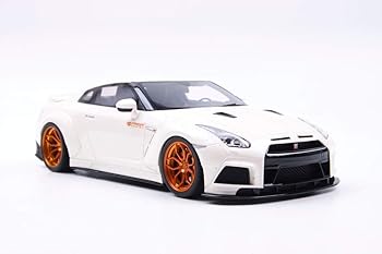 【中古】GTスピリット 118 プライア デザイン PD750WB R35 GT-R ホワイト 完成品