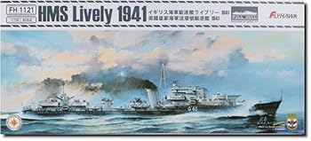 【中古】フライホークモデル 1700 イギリス海軍 駆逐艦 ライブリー 1941 プラモデル FLYFH1121