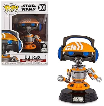 【中古】【39shop】スター・ウォーズ：ギャラクシーズ・エッジ★USAディズニーパーク限定 ファンコ ポップ! ビニールフィギュア #301 DJ R3X STAR WARS : GALAXY'S（非常に良い）｜ドリエム店