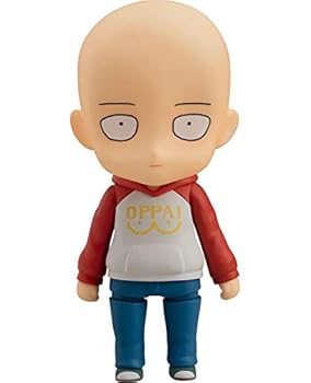 【中古】ねんどろいど ワンパンマン サイタマ OPPAI パーカーVer. ノンスケール ABS&PVC製 塗装済み可動フィギュア