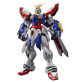 【中古】ハイレゾリューションモデル 機動武闘伝Gガンダム ゴッドガンダム 1100スケール 色分け済みプラモデル