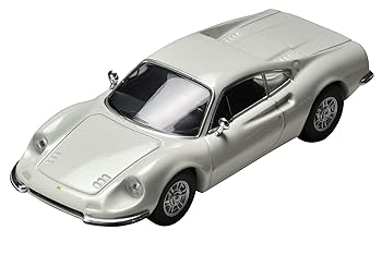 【中古】トミカリミテッドヴィンテージ 164 TLV ディーノ 246gt 白 為し終わる品 おもちゃ-乗り物のおもちゃ-ミニカー・トイカー