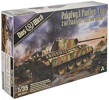 【中古】ダス・ヴェルク 135 ドイツ軍 5号戦車 パンターA型 後期型 インテリア&ツィンメリットコーティング無し プラモデル USCDW35011 11,887円