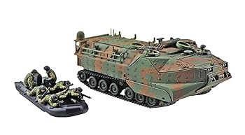 【中古】【39shop】青島文化教材社★172 ミリタリーモデルキットシリーズ SP 陸上自衛隊 水陸両用車 AAVC7A1 RAMRS 指揮通信型 島嶼部強襲上陸 プラモデル（非常に良い）｜ドリエム店