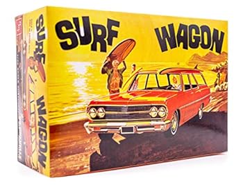 【中古】【39shop】AMT★125 1965 シェビー シェベル・サーフワゴン プラモデル AMT1131(良い)|ドリエム店