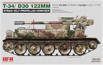【中古】ライフィールドモデル 135 シリア軍 T-34D-30 122mm自走砲 プラモデル RFM5030 7,598円