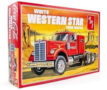 【中古】【39shop】AMT★125 ホワイト・ウエスタンスター セミトラクター コカ・コーラ プラモデル AMT1160（非常に良い）｜ドリエム店