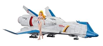【中古】ハセガワ クリエイターワークスシリーズ クラッシャージョウ ミネルバ OVA版 1400スケール 色分け済みプラモデル wアルフィン 水着フィギュア 12
