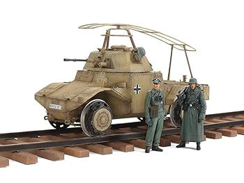 【中古】タミヤ 135 ミリタリーコレクションシリーズ No.13 ドイツ軍 鉄道装甲車 P204 f プラモデル 32413