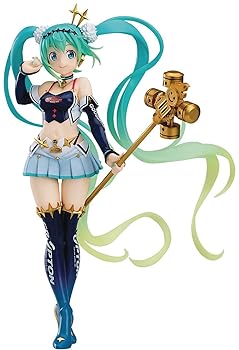【中古】初音ミク GTプロジェクト レーシングミク 2018 summer Ver. 17スケール ABS&PVC製 塗装済み完成品フィギュア