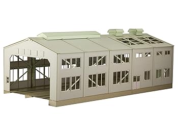 【中古】ピーエムオフィスエー 180 電車庫 MS027 ジオラマ用品 未組立 ペーパーキット