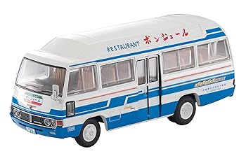 【中古】【39shop】トミカリミテッドヴィンテージ★164 LV-184a トヨタ コースター ハイルーフ クーラー車 レストラン ボンジュール 完成品(非常に良い)|ドリエム店