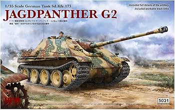 【中古】【39shop】ライフィールドモデル★135 ドイツ軍 重駆逐戦車ヤークトパンター G2型 w可動式履帯 プラモデル RFM5031（非常に良い）｜ドリエム店 15,020円