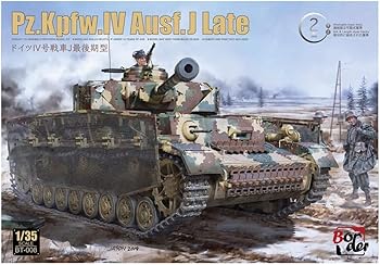 【中古】【39shop】ボーダーモデル★135 ドイツ陸軍 IV号戦車 J型 最後期型 w連結組立可動式履帯 プラモデル BT008(非常に良い)|ドリエム店