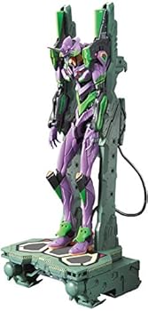 【中古】RG エヴァンゲリオン 汎用ヒト型決戦兵器 人造人間エヴァンゲリオン初号機DX 輸送台セット 色分け済みプラモデル