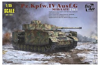 【中古】ボーダーモデル 135 ドイツ陸軍 4号戦車 G型 中後期型 プラモデル BT001