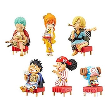 【中古】ワンピース ワールドコレクタブルフィギュア 和 全6種