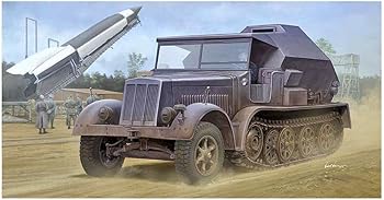【中古】【39shop】トランペッター★135 ドイツ軍 Sdkfz.73 8tハーフトラック V2ロケット管制車 プラモデル 09537(非常に良い)|ドリエム店