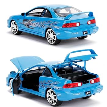【中古】JADA TOYS ミニカー 124大いさ Fast \u0026 Furious Mia\u0027s Acura Integra Type-R 車-乗り物のおもちゃ-ミニカー・トイカー