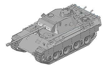 【中古】ドラゴン 135 第二次世界大戦 ドイツ軍 パンターD型パンタートーチカ 2in1 プラモデル DR6940