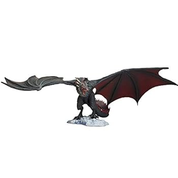 【中古】【39shop】McFarlane★Toys ゲーム・オブ・スローンズ ドロゴン デラックス ボックス ブラック（非常に良い）｜ドリエム店