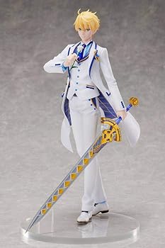 【中古】アニプレックス FateGrand Order セイバーアーサー・ペンドラゴン〔プロトタイプ〕霊衣開放ホワイトローズ 17スケール