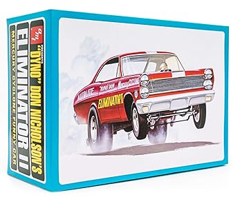 【中古】AMT 125 1967 マーキュリー サイクロン エリミネーターII ダイノ・ドン・ニコルソン プラモデル AMT1151