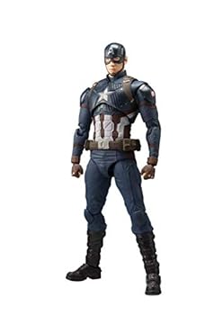 【中古】S.H.フィギュアーツ アベンジャーズ キャプテン・アメリカアベンジャーズエンドゲーム 約150mm PVC&ABS製 塗装済み可動フィギュア