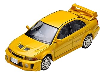 【中古】トミカリミテッドヴィンテージ ネオ 164 LV-N187a 三菱 ランサーGSR 系統発生V 黄 為し終わる品 おもちゃ-車-ミニカー・トイカー