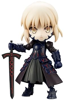 【中古】キューポッシュ FateGrand Order セイバーアルトリア・ペンドラゴン〔オルタ〕 ノンスケール PVC製 塗装済み可動フィギュア