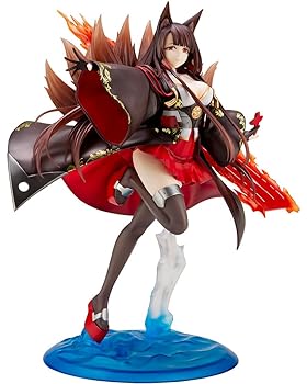 【中古】アズールレーン 赤城 17スケール PVC製 塗装済み完成品 フィギュア