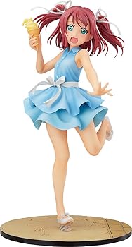 【中古】【39shop】With★Fans! ラブライブ! サンシャイン!! 黒澤ルビィ Blu-rayジャケットVer. 17スケール ABS&PVC製 塗装済み完成品フィギュア（非常に良い）｜ドリエム店