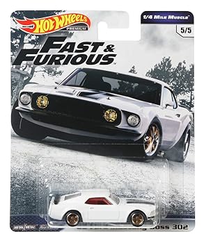 【中古】【39shop】ホットウィール★ワイルド・スピード プレミアム アソート GBW89 69 フォードマスタング BOSS 302(非常に良い)|ドリエム店