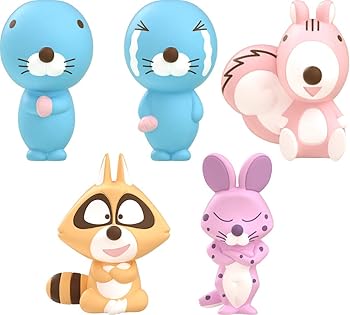 【中古】【39shop】ぼのぼの★ケーブルマスコットトレーディング ノンスケール PVC製 塗装済み完成品トレーディングマスコット 6個入りBOX（非常に良い）｜ドリエム店