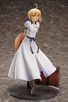 【中古】Fatestay night セイバー イギリス紀行 17スケール PVC製塗装済み完成品フィギュア