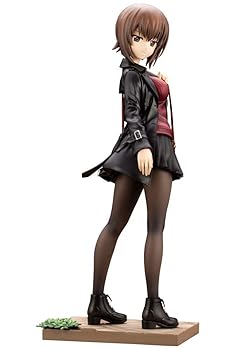 【中古】ガールズ&パンツァー 最終章 西住まほ 17スケール PVC製 塗装済み完成品フィギュア