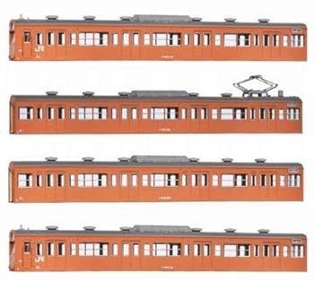 【中古】グリーンマックス Nゲージ 国鉄 JR103系 低運 ・ 非ユニット窓 ・ 冷改車 ・ オレンジ 基本4両編成ボディキットA 18001 鉄道模型 電車