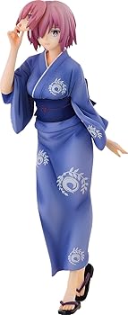 【中古】FateGrand Order シールダーマシュ・キリエライト浴衣Ver. 18スケール PVC製 塗装済み完成品フィギュア