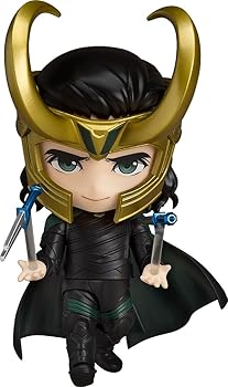 【中古】ねんどろいど マイティ・ソー バトルロイヤル ロキ バトルロイヤル・エディション ノンスケール ABS&PVC製 塗装済み可動フィギュア