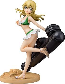【中古】ガールズ&パンツァー 劇場版 カルパッチョ 17スケール ABS&PVC製 塗装済み完成品フィギュア