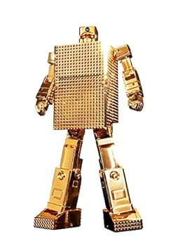 【中古】超合金魂 黄金戦士ゴールドライタン GX-32R ゴールドライタン 24金メッキ仕上げ 約130mmロボ形態時 ABS&PVC&ダイキャスト製 塗装済み可動フィギ画像