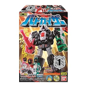 【中古】ミニプラ VSビークル合体シリーズ02 パトカイザー 12個入り 食玩・清涼菓子 快盗戦隊ルパンレンジャーVS警察戦隊パトレンジャー