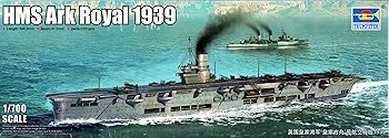 【中古】Trumpeter TRP06713 1:700 HMS Ark Royal 1939 モデル組み立てキット