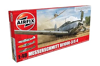 【中古】エアフィックス 148 ドイツ空軍 メッサーシュミット Bf109 E-3E-4 プラモデル X-5120B
