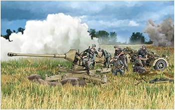 【中古】【39shop】ドラゴン★135 第二次世界大戦 ドイツ軍 88cm対戦車砲 Pak433 L71 with 簡易砲火 プラモデル DR6522（非常に良い）｜ドリエム店